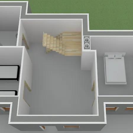 بيت للعطل Haus Mit Grossem Garten, Terrasse Und Balkon